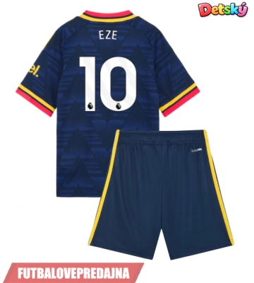 Lacne Dětský Futbalové dres Arsenal Eberechi Eze #10 2026-27 Krátky Rukáv - Preč (+ trenírky)